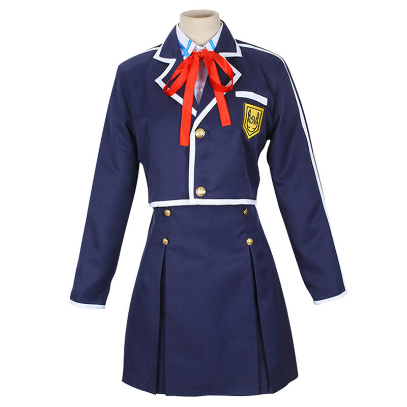SAO Yuuki Asuna Uniform Skirt Outfits Halloween Carnival Suit Cosplay Costume