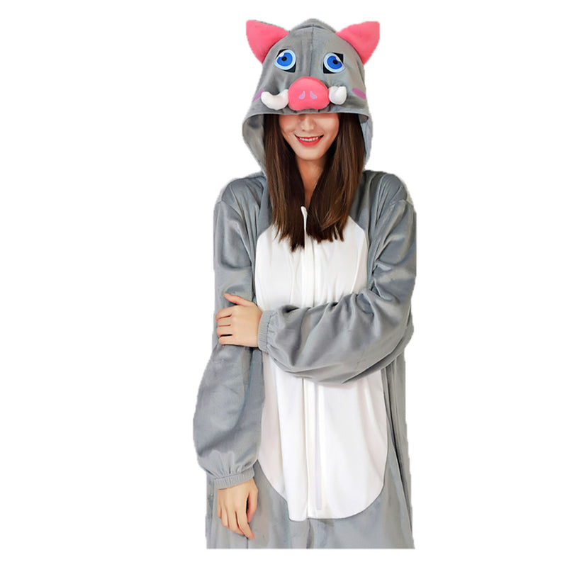 ·Hashibira Inosuke Onesies Pajama Men Women Sleepwear Pyjamas Christmas Halloween Costume Cosplay Costume