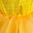 Beauty and the Beast Belle Kids Girls Outfits Halloween Carnival Cosplay Costume