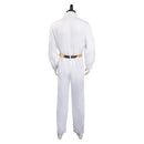 Movie Barbie Ken White Men Outfits Halloween Carnival Cosplay Costume