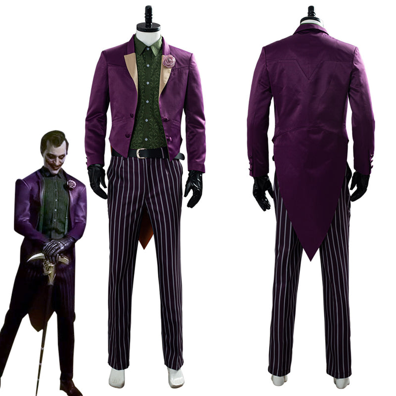 Batman The Dark Knight Rises Cosplay Joker Costume Coat Pants Vest Uni –  ACcosplay
