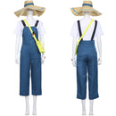 Heroes: Rising Katsuma T-shirt Dungarees Jumpsuits Set Cosplay Costume