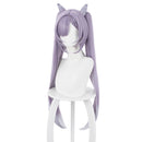 Genshin Impact Keqing Heat Resistant Synthetic Hair Carnival Halloween Party Props Cosplay Wig