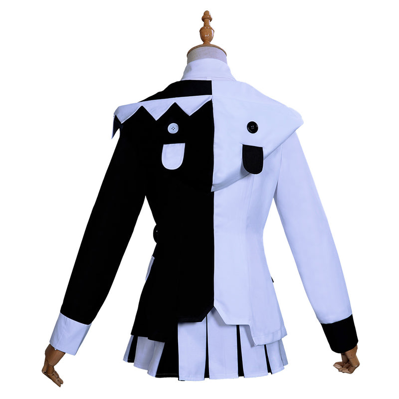 Danganronpa Monokuma Women Dress Outfits Halloween Carnival Suit Cosplay Costume