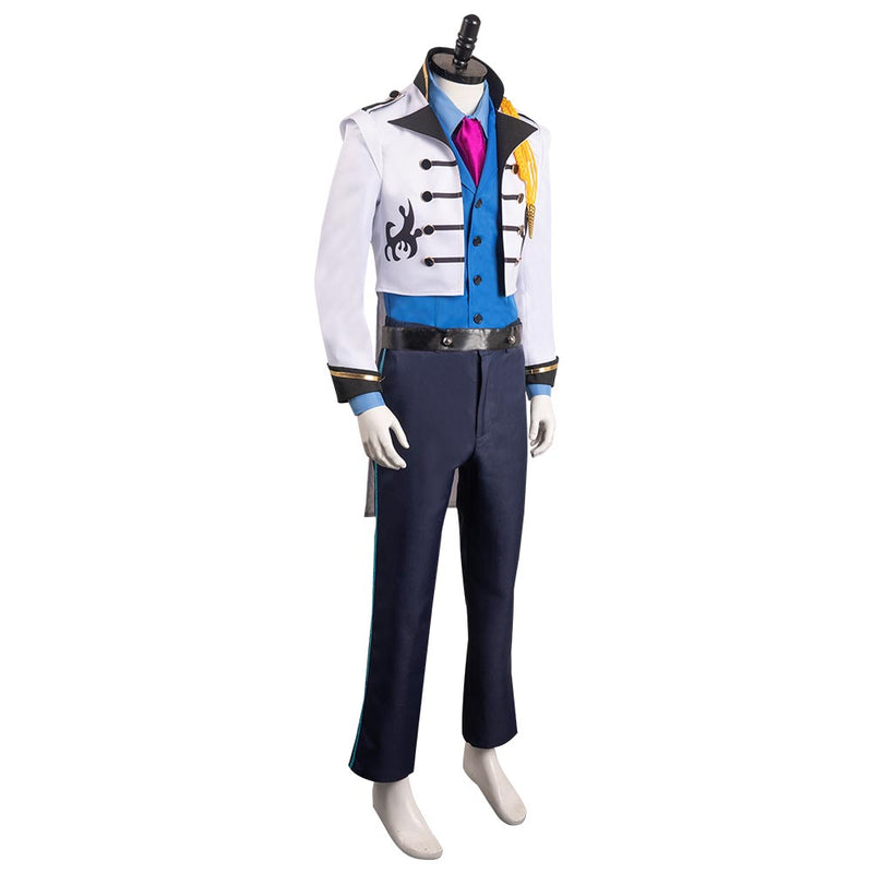 Frozen Hans Prince Cosplay Costume Outfits Halloween Carnival Party Suit