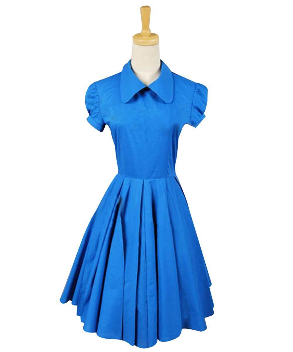 Alice Blue Dress Outfits Halloween Carnival Suit Cosplay Costume