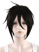 Sebastian Michaelis Black Short Cosplay Wig