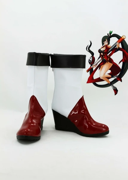 BlazBlue: Calamity Trigger Litchi Faye-Ling Cosplay Boots Shoes