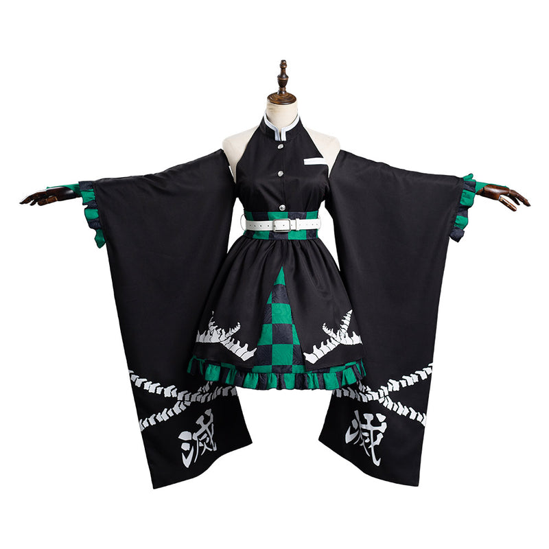 Kamado Tanjiro  Halloween Kimono Original Design Cosplay Costume