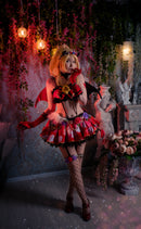Love Live! New SR Rin Hoshizora Little Devil Transformed Uniform Halloween Cosplay Costume