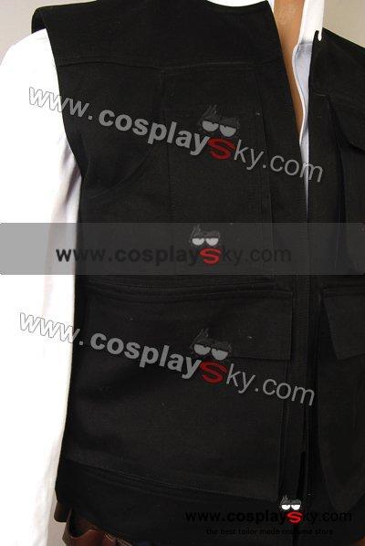ANH A New Hope Han Solo Vest Shirt Pants Cosplay Costume