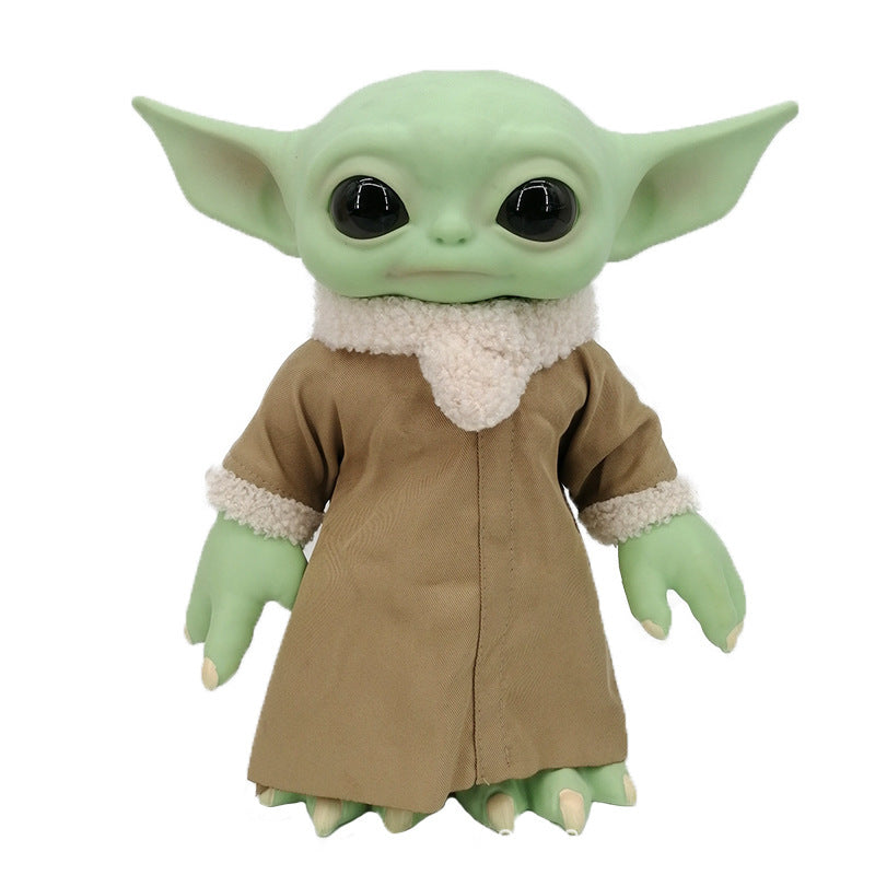 The Mando Season 3 Baby Yoda Latex Doll Toys Children Gift Halloween Cosplay Props