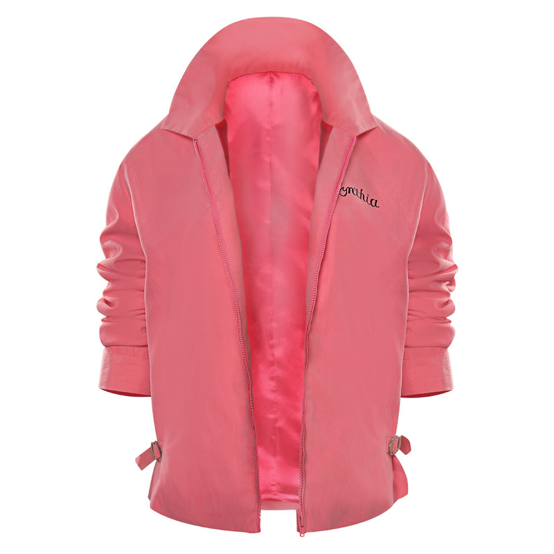 Grease: Rydell High-Pink Lady Cosplay Costume Outfits Halloween Carnival Party Suit Grease: Rydell High-Pink Lady Cosplay Costume Outfits Halloween Carnival Party Suit
