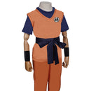 Son Goku Kids Children Orange Outfits Full Set Halloween Carnival Suit Cosplay Costume