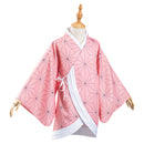 Kamado Nezuko Kids Children Kimono Coat Cosplay Costume
