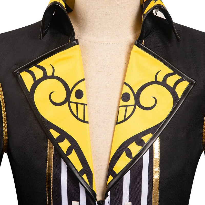 One Piece Trafalgar Law Cosplay Costume Outfits Halloween Carnival Suit
