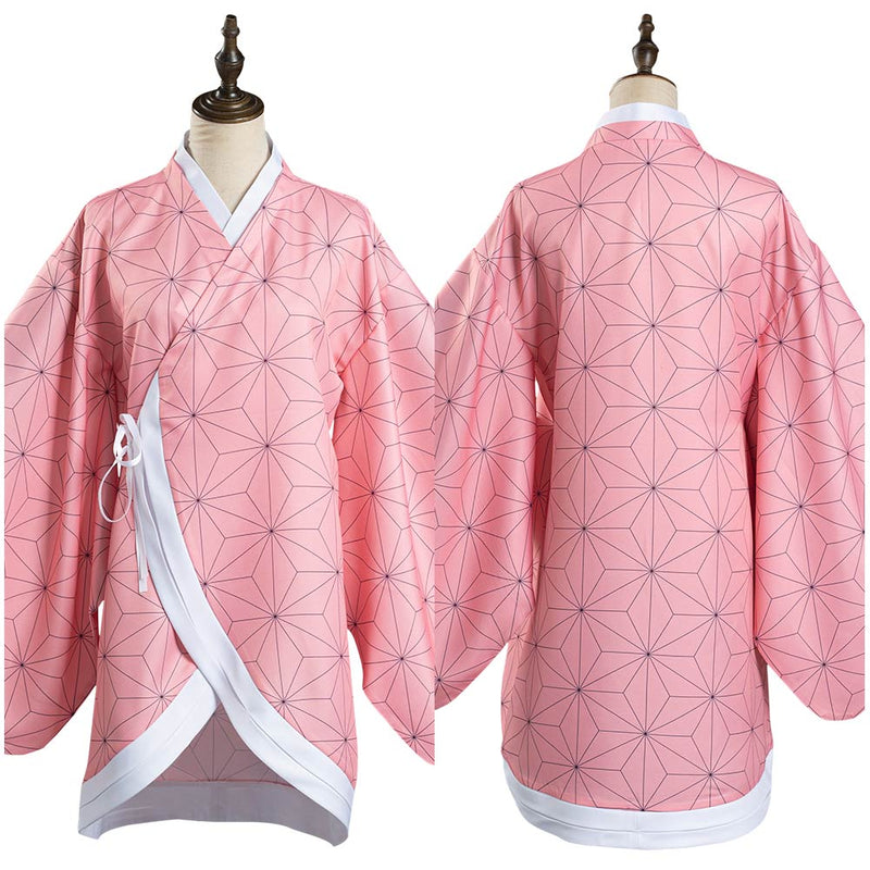 Kamado Nezuko Kimono Coat Cosplay Costume