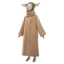The Mando Season 2-Baby Yoda Grogu Coat Headgear Cosplay Costume For Kids