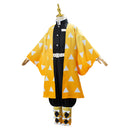 Agatsuma Zenitsu Infinity Castle Cosplay Costume for Kids Children