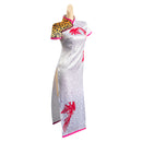 Hell's Paradise Jigoku Raku Sagiri Cosplay Costume Cheongsam Dress Halloween Carnival Party Disguise Suit