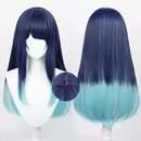 OSHI NO KO Kurokawa Akane Long Cosplay Wig Heat Resistant Synthetic Hair Carnival Halloween Party Props