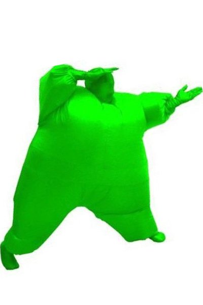 Among Us Adult Size Inflatable Costume Full Body Jumpsuit Green Version