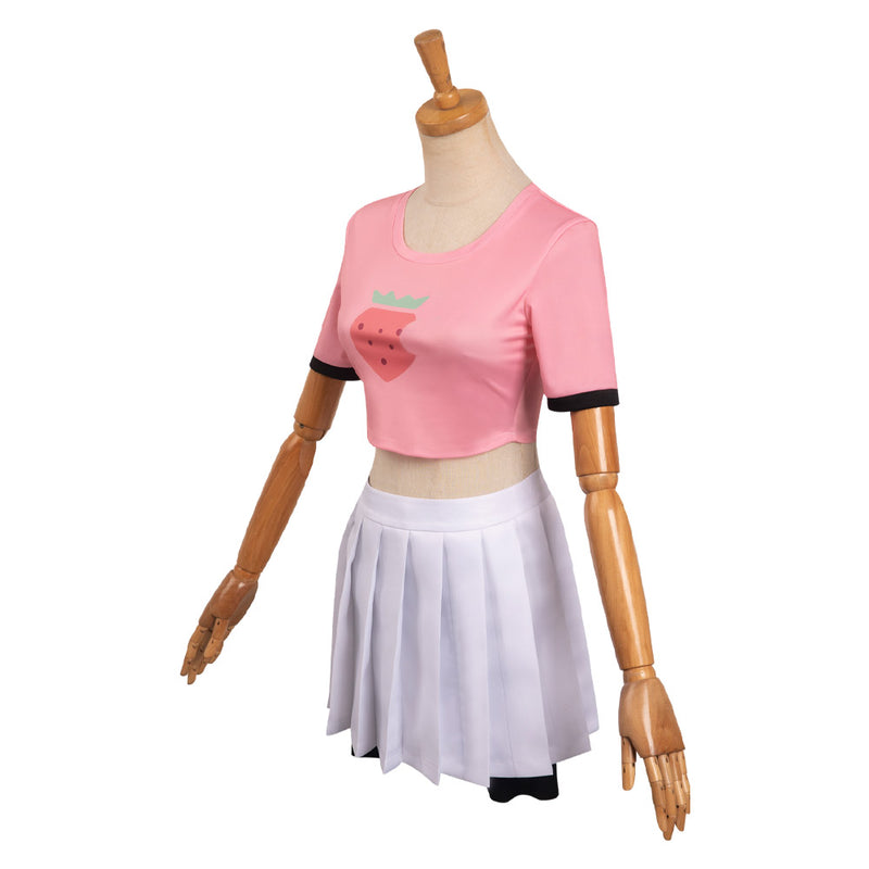 Oshi no Ko Hoshino rubii Pink Short Skirt Outfits Cosplay Costume