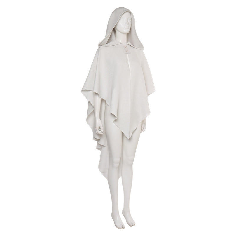 Ahsoka Tano Women White Cloak Party Carnival Halloween Cosplay Costume