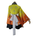 Anime Agatsuma Zenitsu Women Lolita Kimono Dress Party Carnival Halloween Cosplay Costume