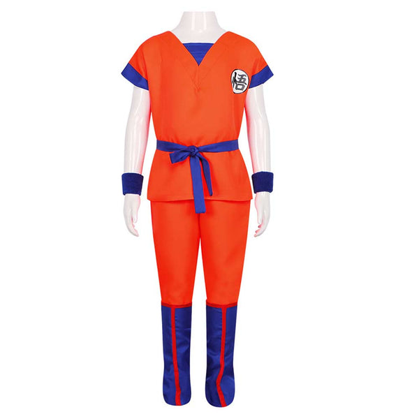 Dragon Ball Z Goku Cosplay Bra and High Waisted Bottom Dance Costume R –  L'Amour Le Allure