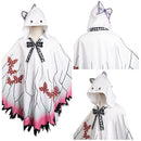 Anime Kochō Shinobu Ghost Cloak Outfits Party Carnival Halloween Cosplay Costume