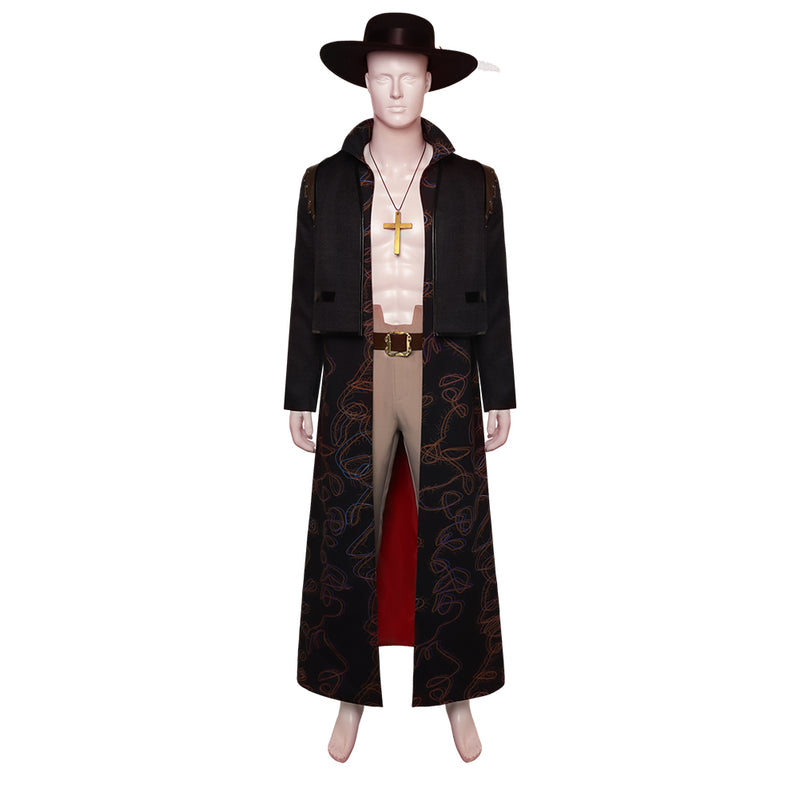 Anime One Piece Dracule Mihawk Outfits Party Carnival Halloween Cosplay Costume