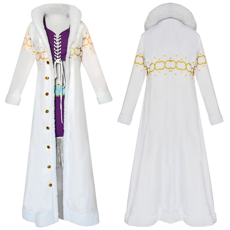 Anime One Piece Nico·Robin Miss·Allsunday Women Coat Outfits Party Carnival Halloween Cosplay Costume