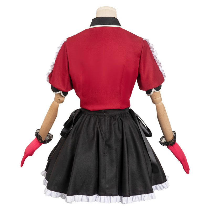 Anime OSHI NO KO Cosplay  Arima Kana Singing Children Kids Red Outfits Party Carnival Halloween Cosplay Costume