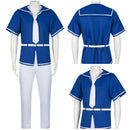 Anime OSHI NO KO Hoshino Akuamarin Blue Outfits Party Carnival Halloween Cosplay Costume