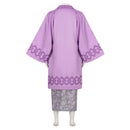 Anime Shinazugawa Genya Kimono Top Pants Outfits Party Carnival Halloween Cosplay Costume