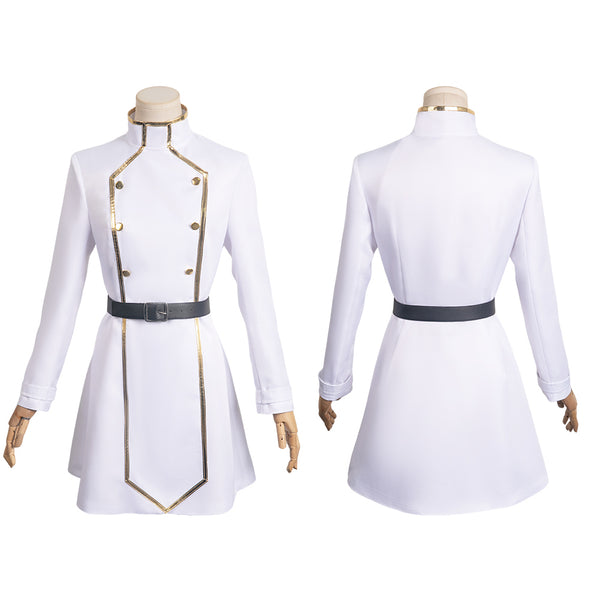Anime Sousou No Frieren Frieren White Outfits Party Carnival Halloween Cosplay Costume