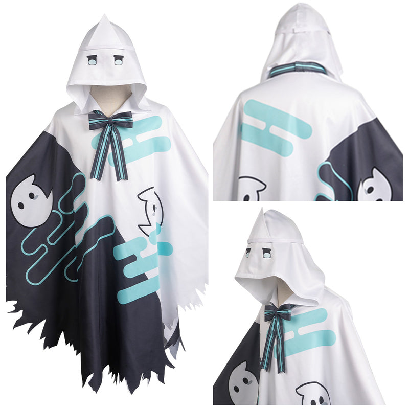 Anime Tokitou Muichirou Ghost Hooded Cosplay Cloak Party Carnival Halloween Cosplay Costume