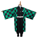 Kamado Tanjirou Kids Children Kimono Cosplay Costume