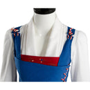 Belle Emma Watson Maid Dress Cosplay Costume