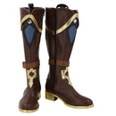 Genshin Impact Kaeya Cosplay Shoes Boots Halloween Costumes Accessory Custom Made