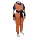 Son Goku Kids Children Orange Outfits Full Set Halloween Carnival Suit Cosplay Costume