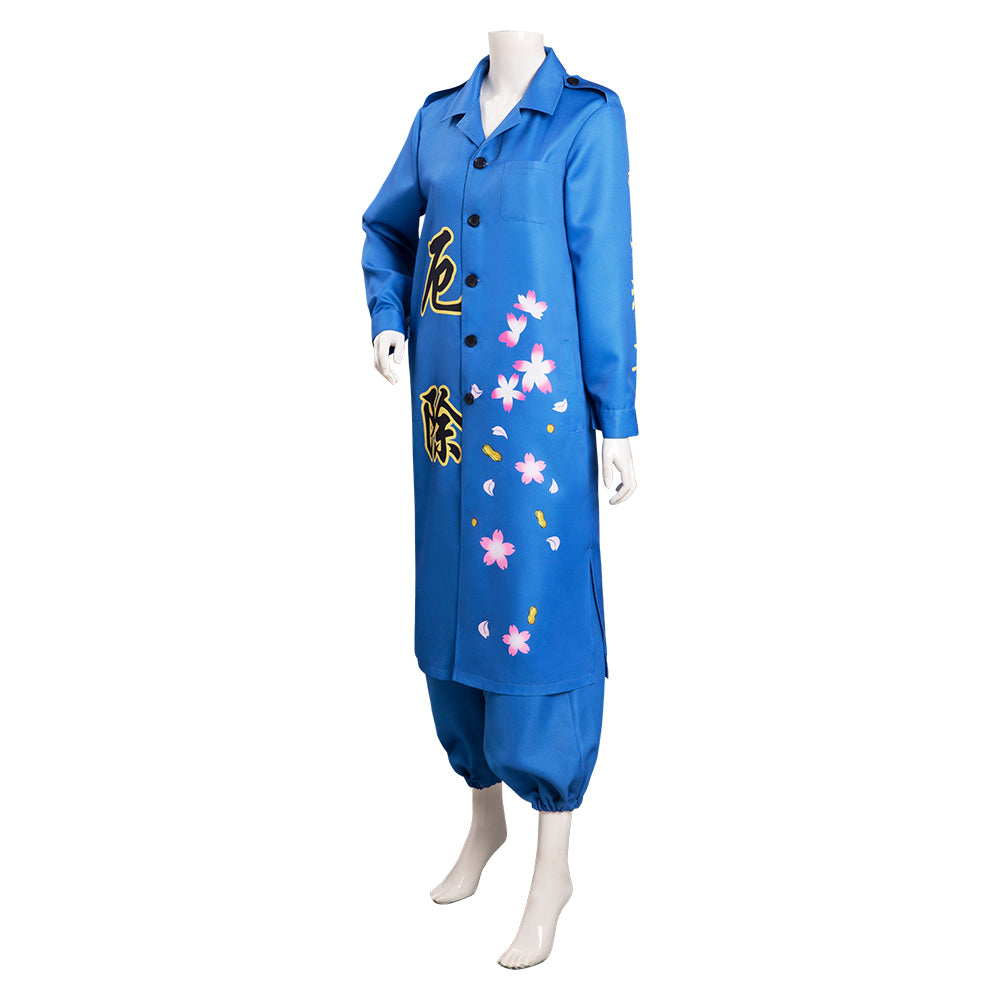 Bosozoku Kimono Coat Pants Outfits Halloween Carnival Suit Cosplay Cos