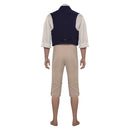The Little Mermaid Prince Eric Cosplay Costume Halloween Carnival Party Suit