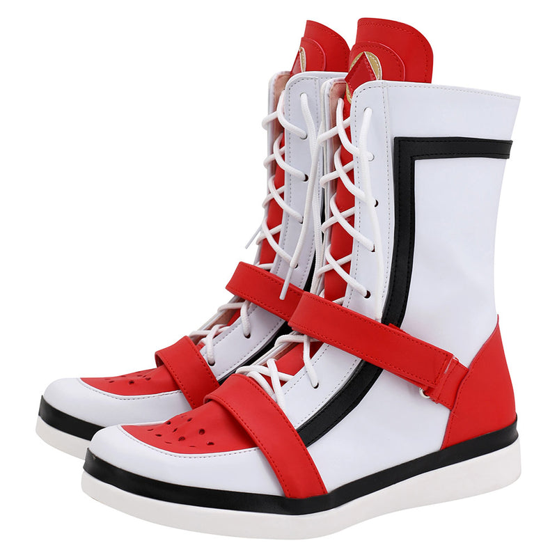 Twisted Wonderland Cater Diamond Boots Halloween Costume Prop Cosplay Shoes