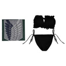 Swimwear Cloak Outfits Halloween Carnival Suit Cosplay Costume