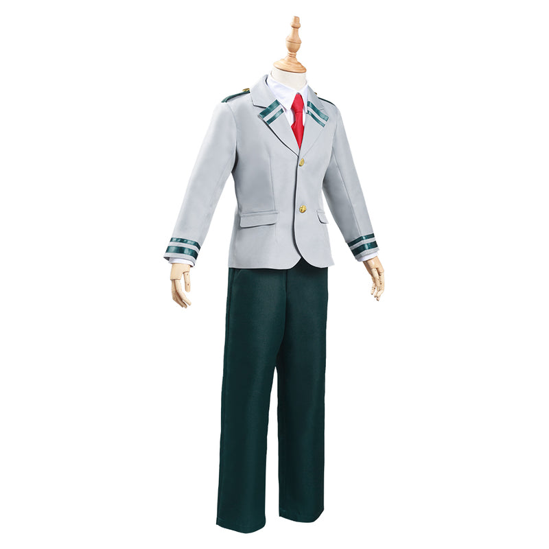 Midoriya Izuku Bakugou Katsuki Kids Children School Uniform Outfits Halloween Carnival Suit Cosplay Costume