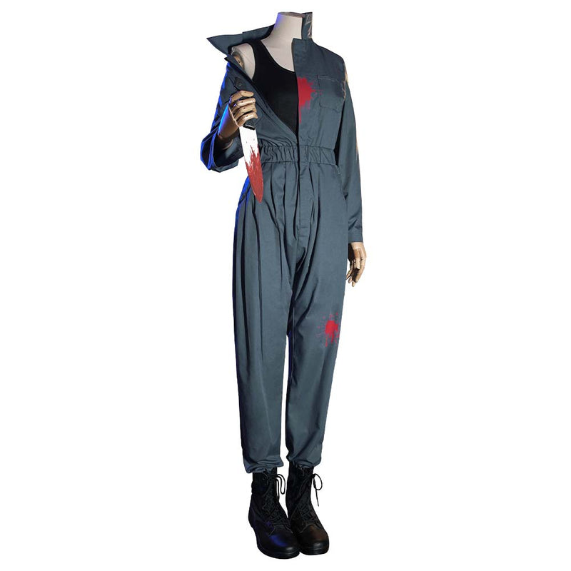 Movie Halloween Michael Myers Women Overalls Uniform Outfits Halloween Carnival Suit Cosplay Costume