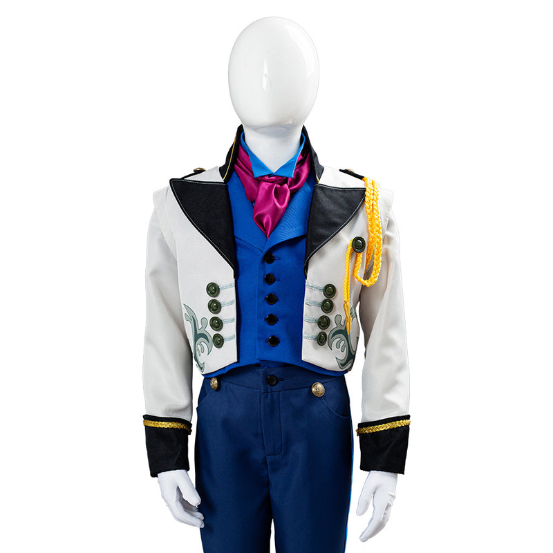 Frozen Prince Hans Outfit Halloween Carnival Costume Cosplay Costume FOR Kids Children