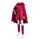 Red Cloak Outfits Halloween Carnival Suit Cosplay Costume